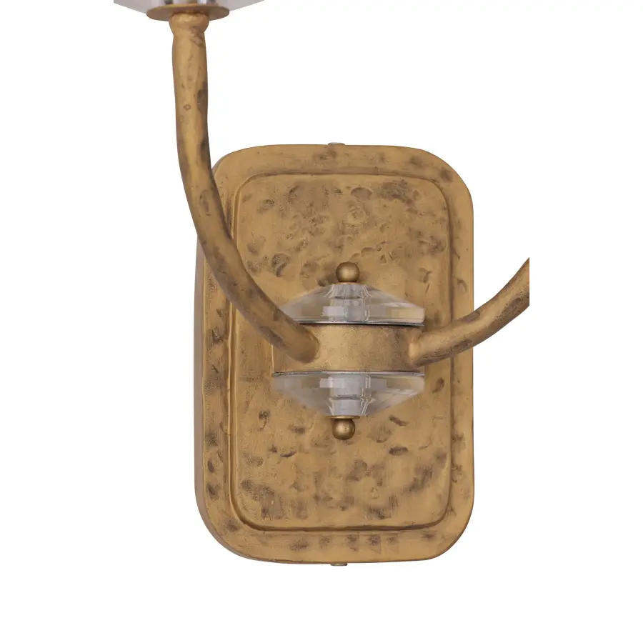 Atella 2-Light Wall Sconce in Ashen Gold - Image 2