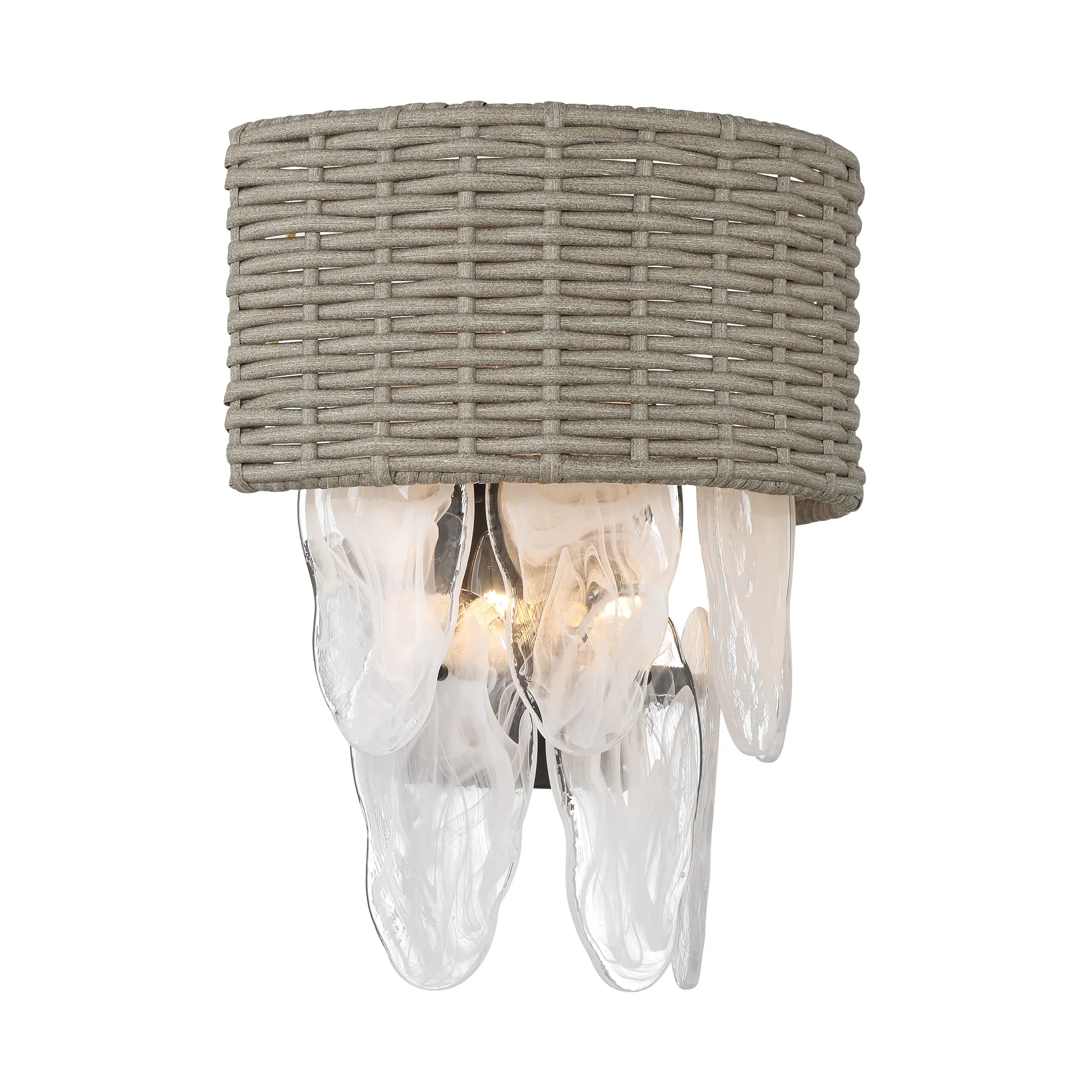 Breakers Isle 4-Light Wall Sconce in Coal Black
