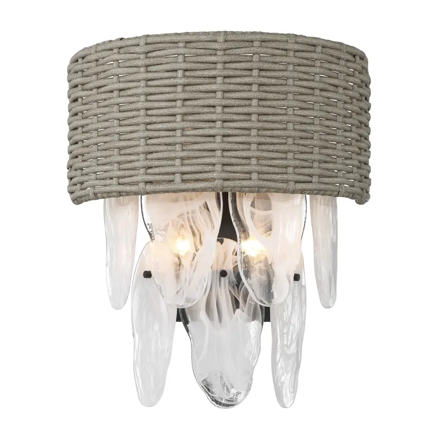 Breakers Isle 4-Light Wall Sconce in Coal Black - Image 2