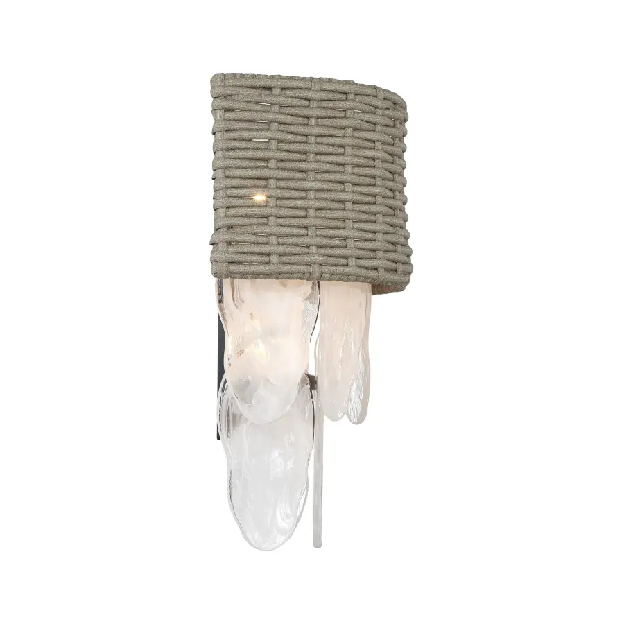 Breakers Isle 4-Light Wall Sconce in Coal Black - Image 3