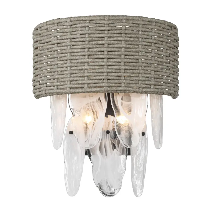 Breakers Isle 4-Light Wall Sconce in Coal Black - Image 5