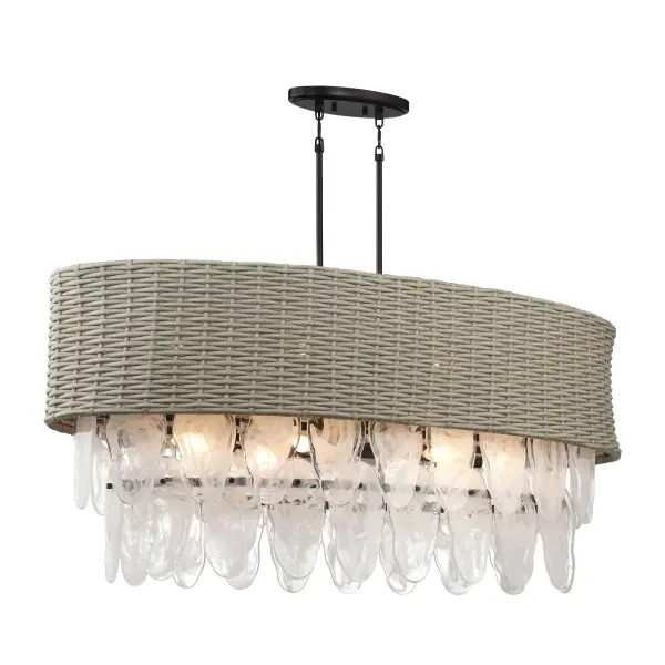 Breakers Isle 12-Light Island Chandelier - Image 5