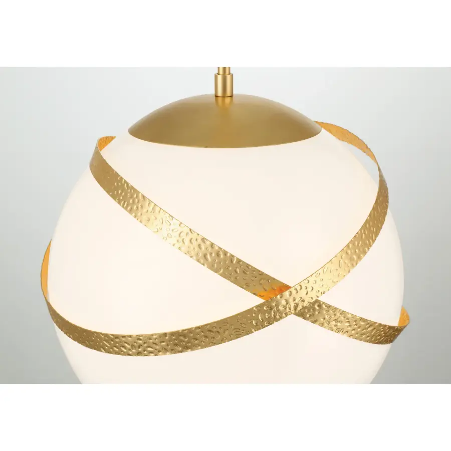 Batignolles 1-Light Pendant in Spring Gold Leaf - Image 4
