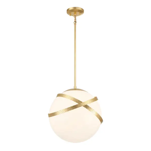 Batignolles 1-Light Pendant in Spring Gold Leaf - Image 5