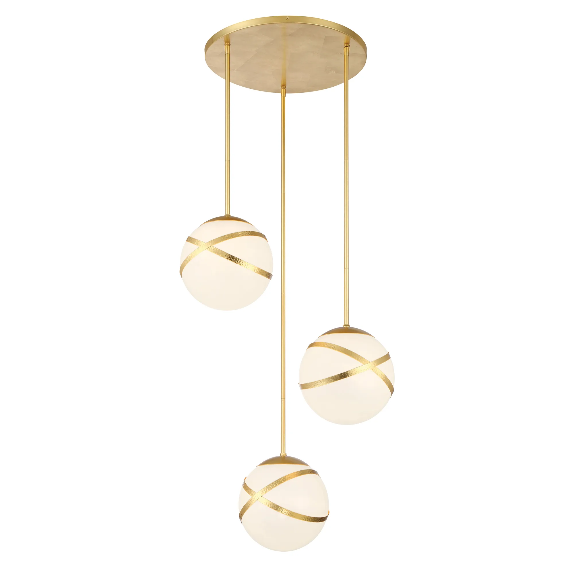 Batignolles 3-Light Pan Pendant