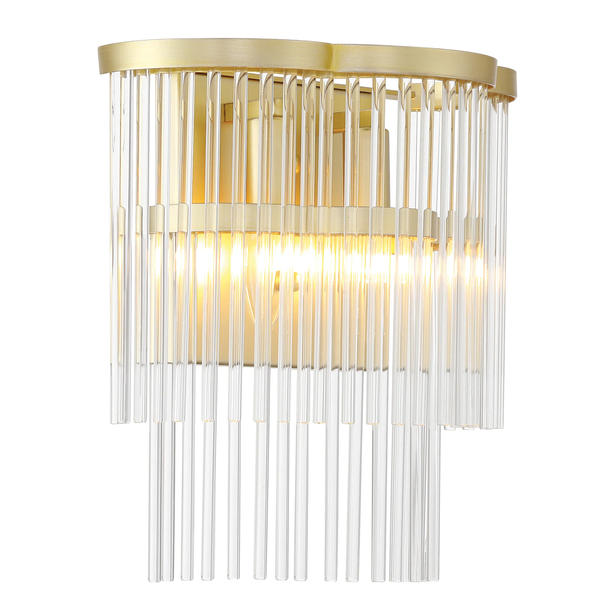Azura 2-Light Wall Sconce in Heirloom Brass