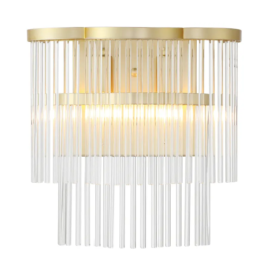 Azura 2-Light Wall Sconce in Heirloom Brass - Image 2