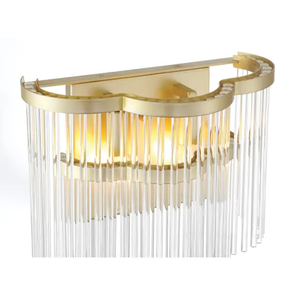 Azura 2-Light Wall Sconce in Heirloom Brass - Image 3