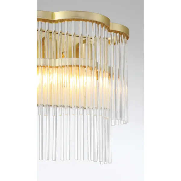Azura 2-Light Wall Sconce in Heirloom Brass - Image 4
