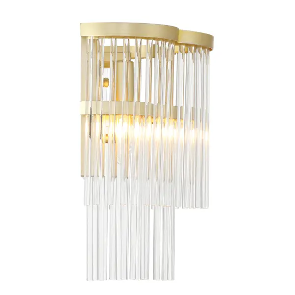 Azura 2-Light Wall Sconce in Heirloom Brass - Image 5