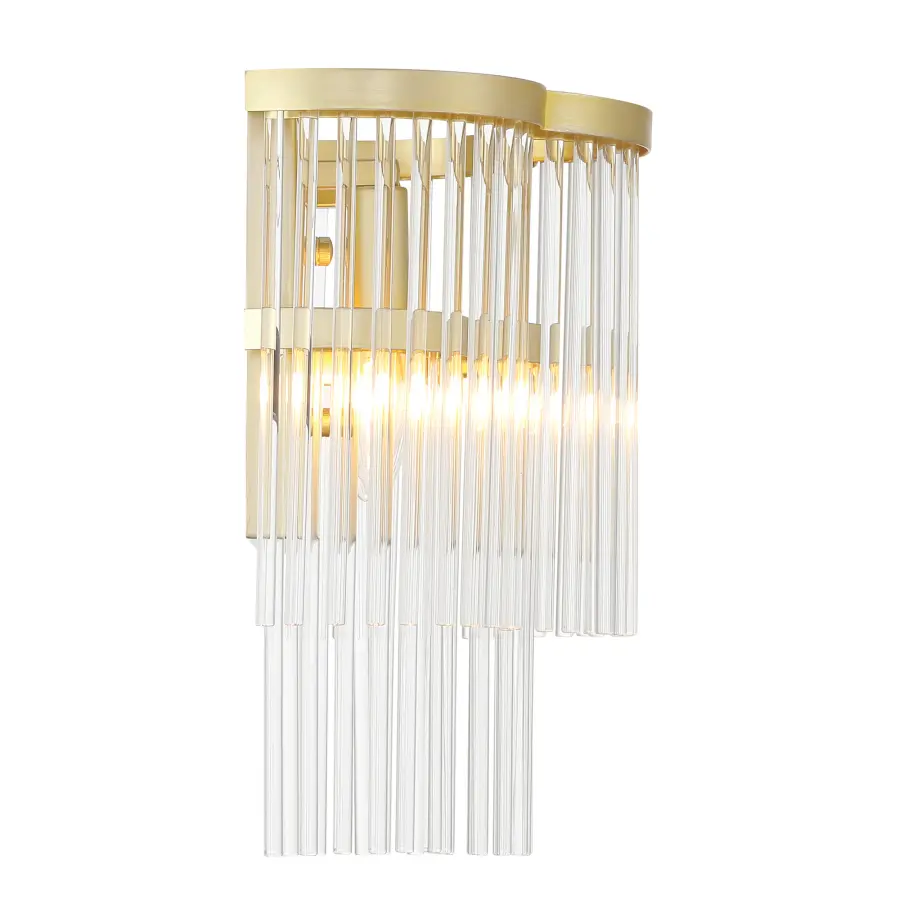 Azura 2-Light Wall Sconce in Heirloom Brass - Image 5