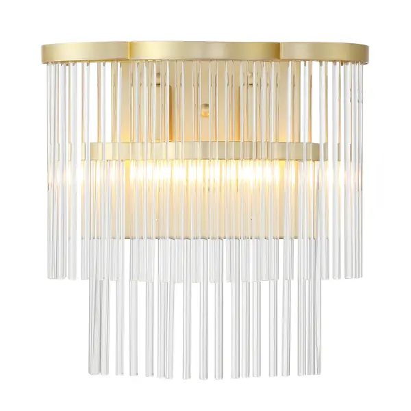 Azura 2-Light Wall Sconce in Heirloom Brass - Image 6