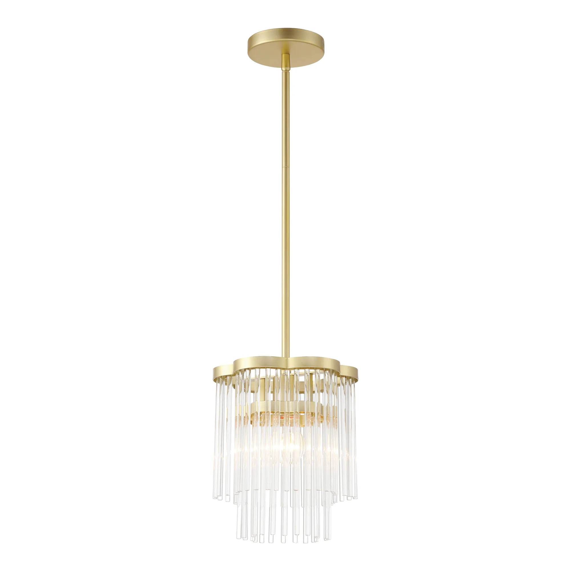 Azura 1 Light Mini Pendant in Heirloom Brass