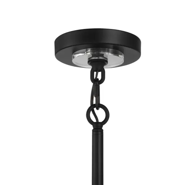 Majestic Splendor 4-Light Pendant in Sand Coal and Polished Nickel - Image 4