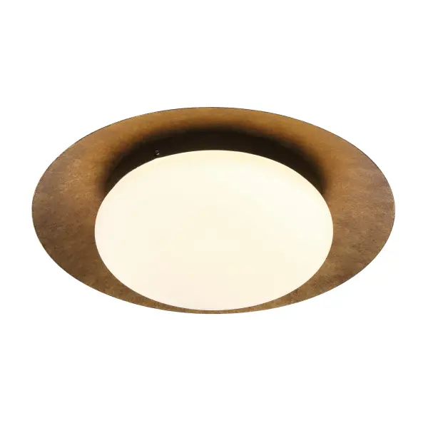 Zinola 15" LED Flush Mount in Halcyon Gold - Image 4