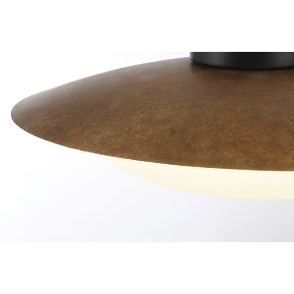 Zinola 18" LED Flush Mount in Halcyon Gold - Image 3