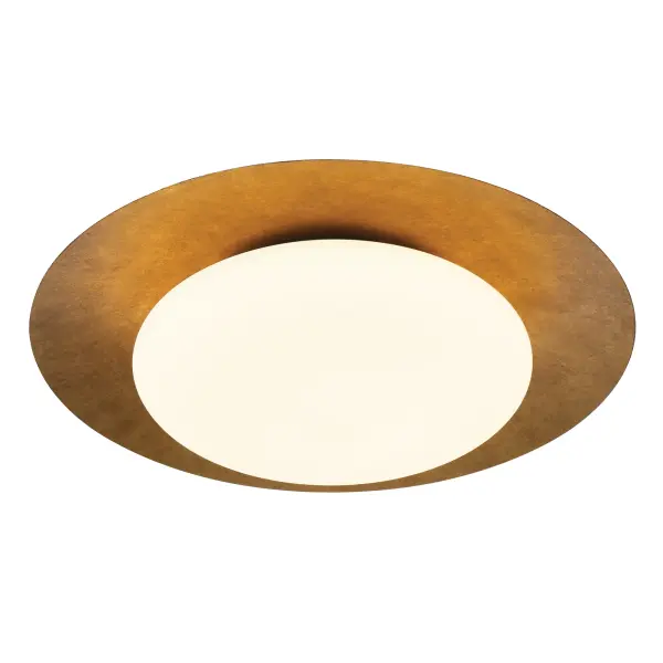 Zinola 18" LED Flush Mount in Halcyon Gold - Image 5