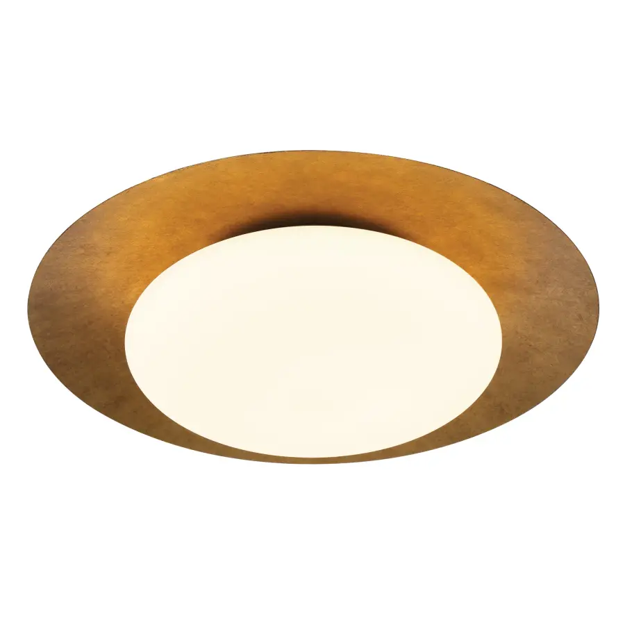 Zinola 18" LED Flush Mount in Halcyon Gold - Image 5