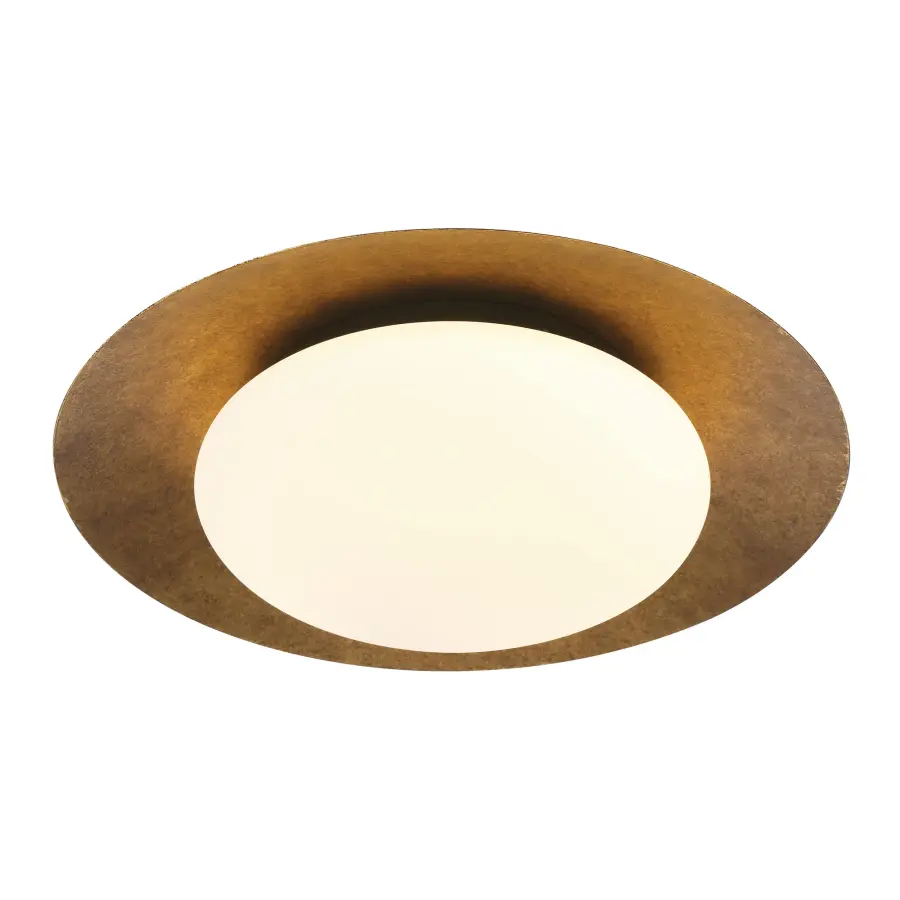 Zinola 24" LED Flush Mount in Halcyon Gold - Image 3
