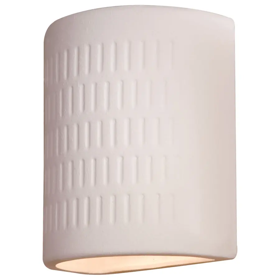 White Ceramic Wall Sconce