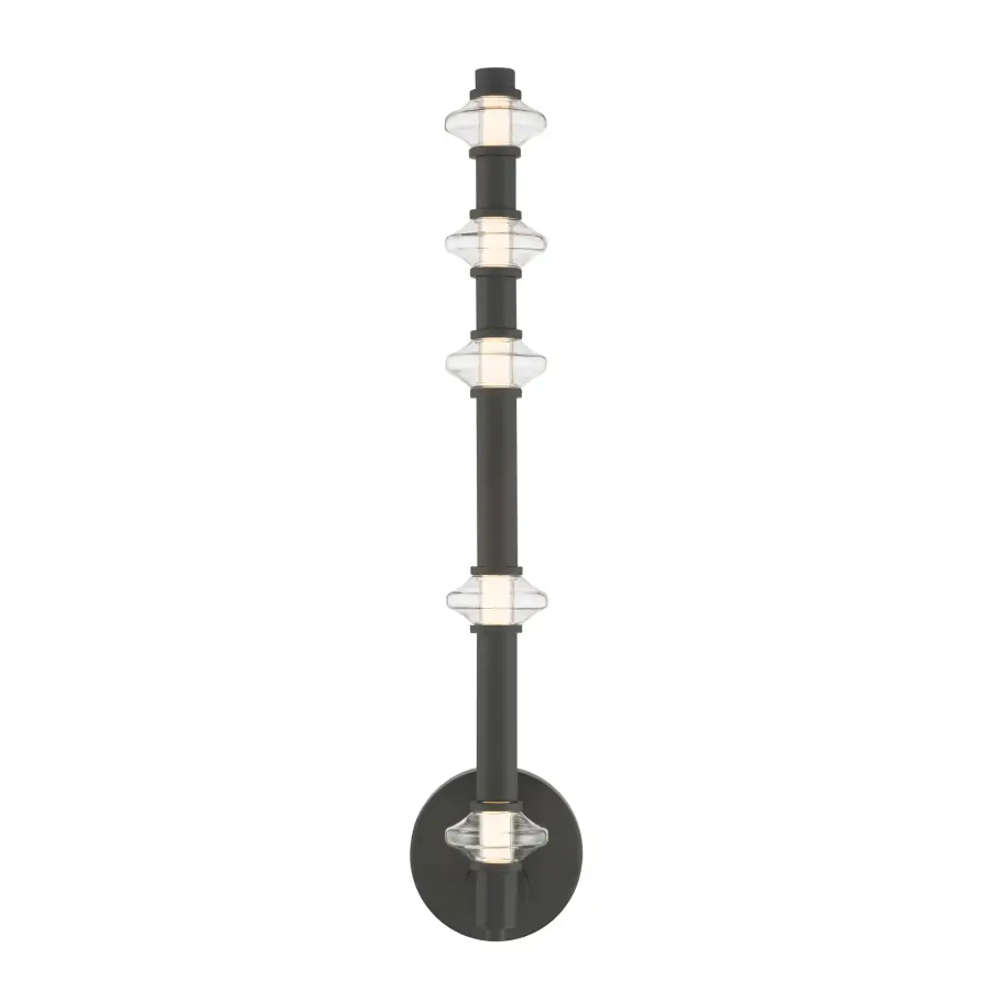 Pearl 21.5" LED Wall Sconce in Dark Matte Black - Image 7