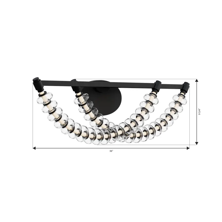 Pearl 36" LED Vanity Light - Image 4