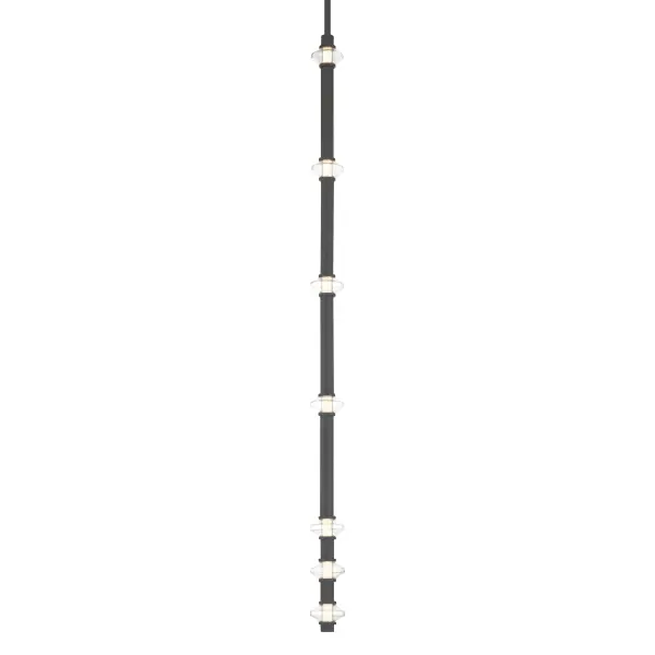 Pearl 2.5" LED Mini Pendant in Dark Matte Black - Image 1