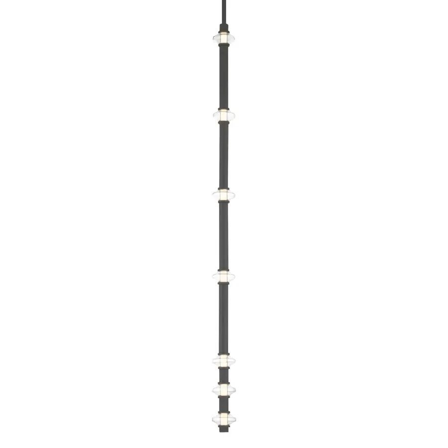 Pearl 2.5" LED Mini Pendant in Dark Matte Black - Image 1