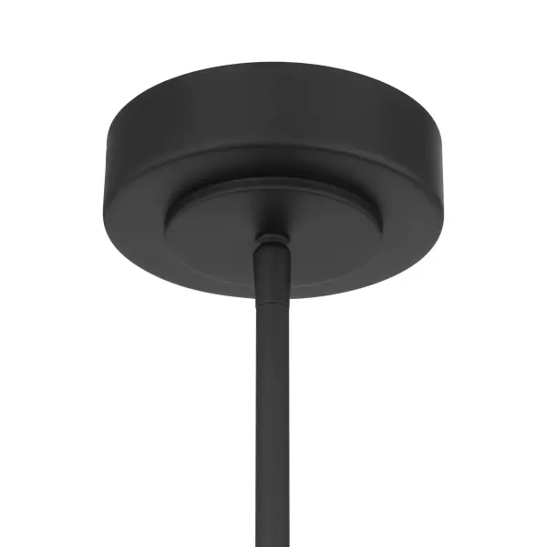 Pearl 2.5" LED Mini Pendant in Dark Matte Black - Image 5