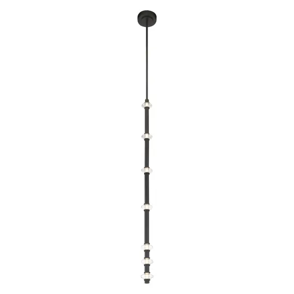 Pearl 2.5" LED Mini Pendant in Dark Matte Black - Image 8