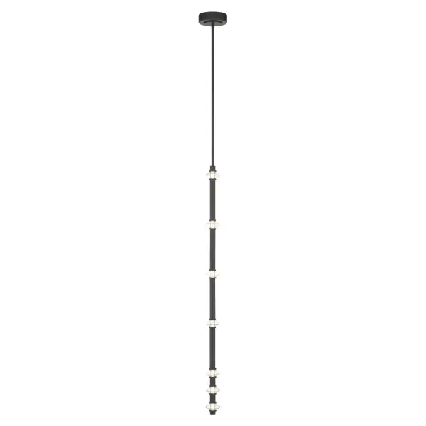 Pearl 2.5" LED Mini Pendant in Dark Matte Black - Image 10