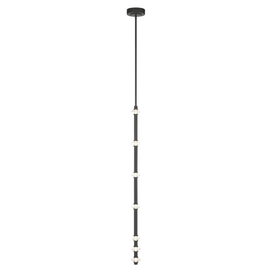 Pearl 2.5" LED Mini Pendant in Dark Matte Black - Image 10
