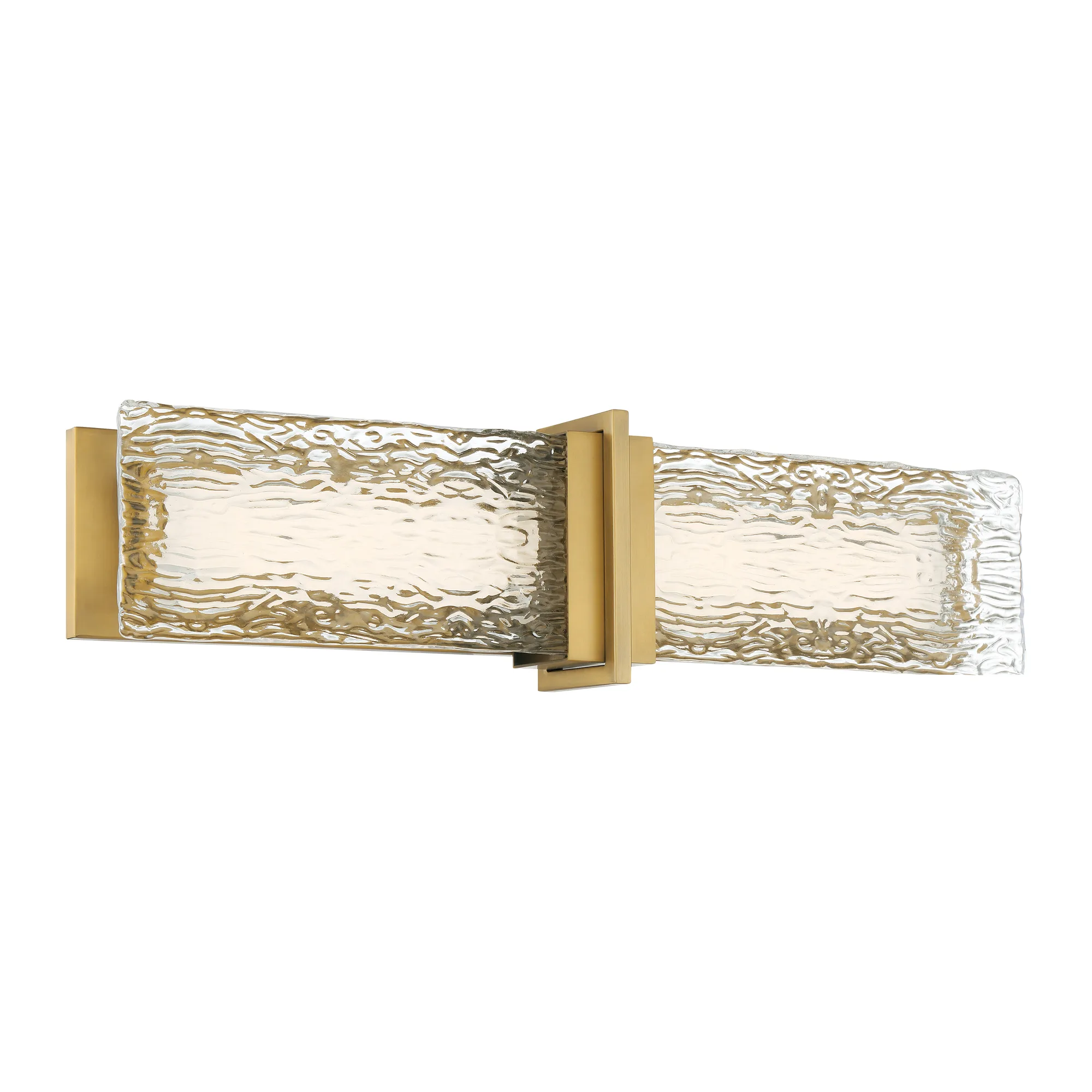 Lumina 26" LED Vanity Light in Legacy Brass