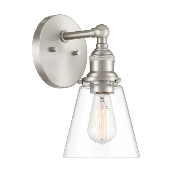 Barwell 11.75" High 1-Light Bath Sconce - Image 1