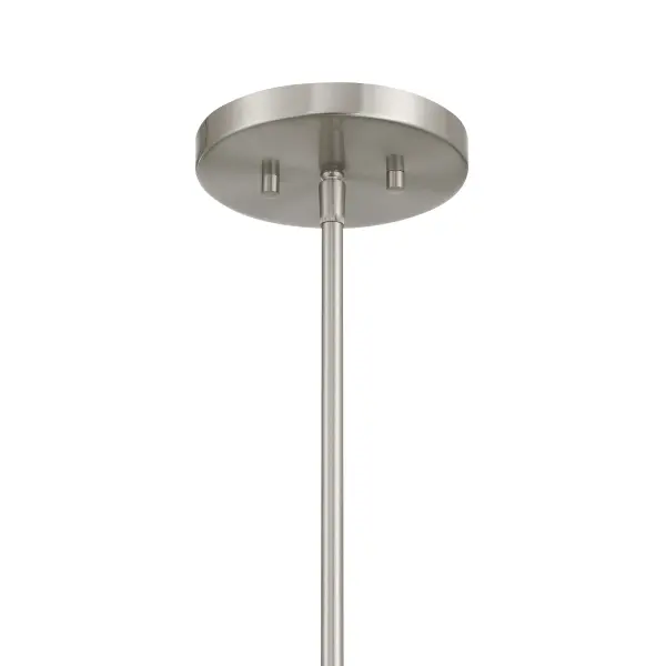 Barwell 10" 1-Light Mini Pendant in Brushed Nickel - Image 5