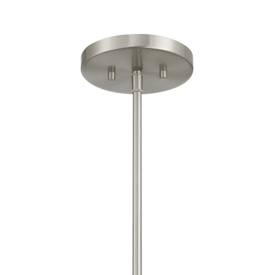 Barwell 10" 1-Light Mini Pendant in Brushed Nickel - Image 5