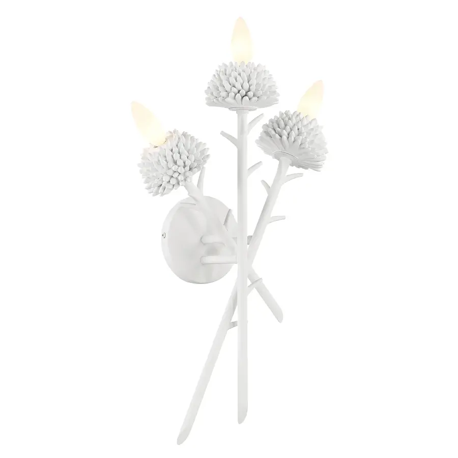 North Fork 3-Light Wall Sconce by Robin Baron - Image 1