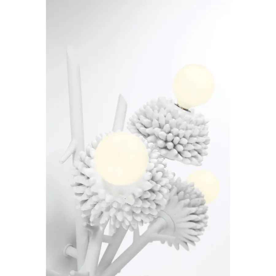 North Fork 6-Light Flush Mount in Sand White - Image 3