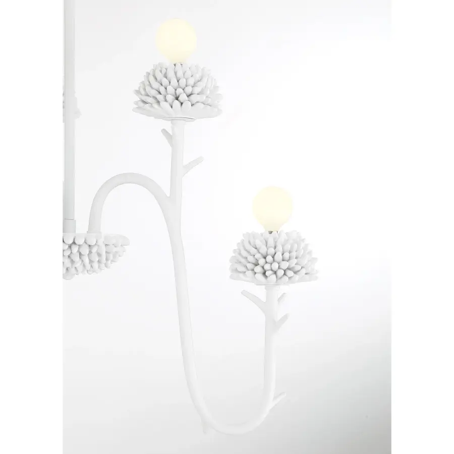 North Fork 6-Light Pendant in Sand White - Image 3