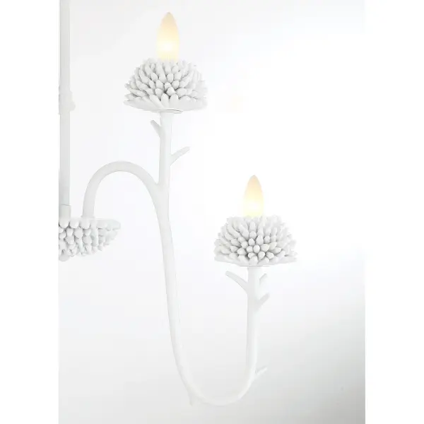 North Fork 6-Light Pendant in Sand White - Image 4