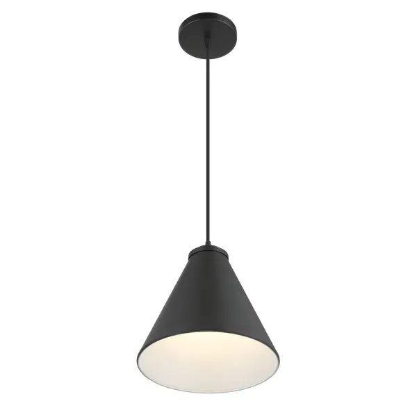 Vantage 1-Light Pendant in Coal Black - Image 3