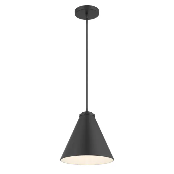 Vantage 1-Light Pendant in Coal Black - Image 4
