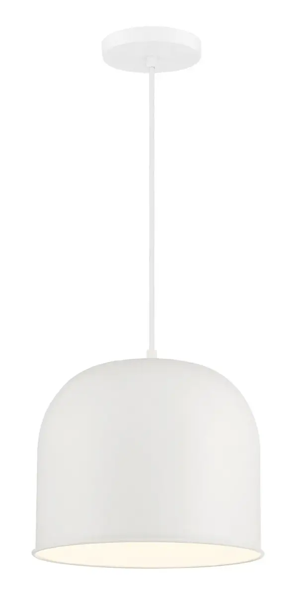 In White by Minka-Lavery from the Vantage Pendants collection