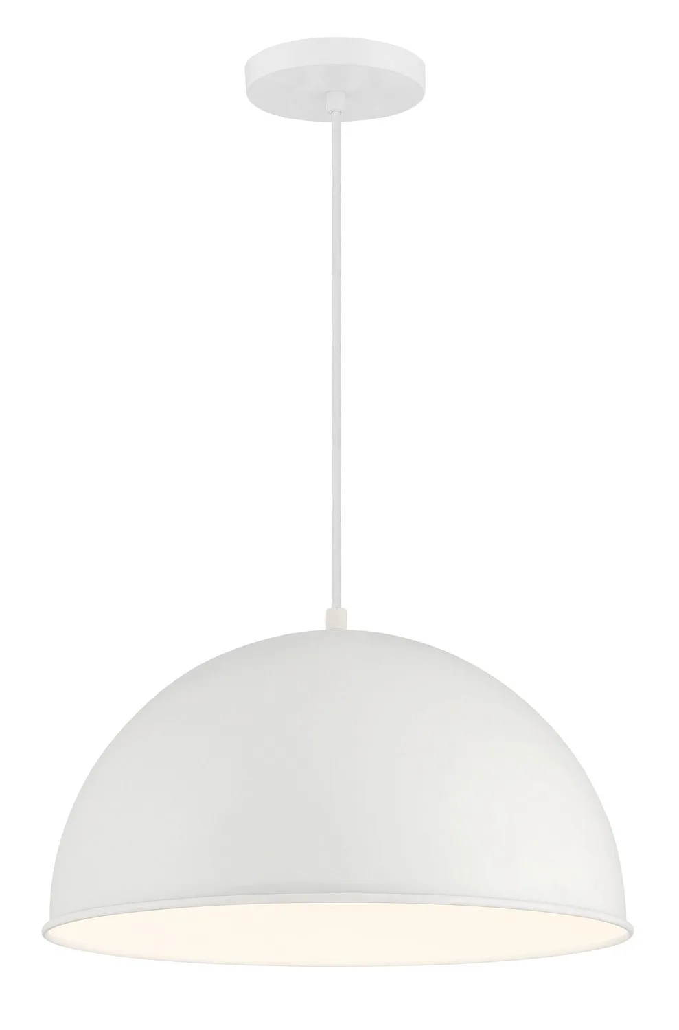 Vantage Pendants One Light Hanging Lantern in White