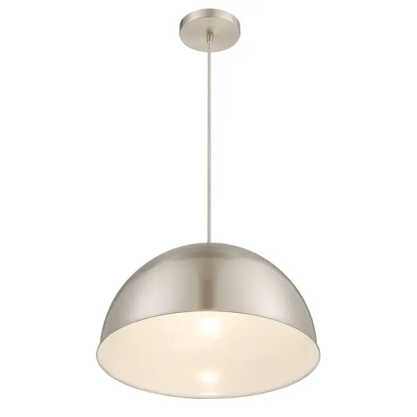 Vantage 1-Light Pendant in Brushed Nickel - Image 3