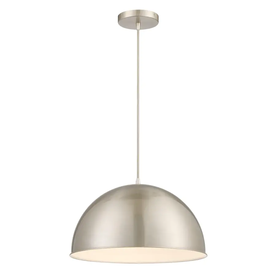 Vantage 1-Light Pendant in Brushed Nickel - Image 4