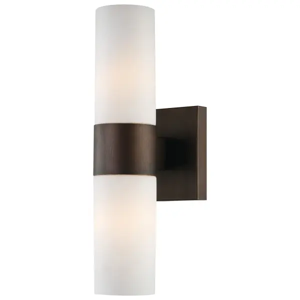 2-Light Wall Sconce in Copper Bronze Patina