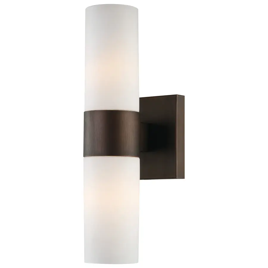 2-Light Wall Sconce in Copper Bronze Patina