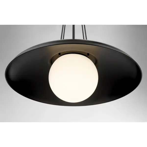 Schooner Ridge 24" Coal Black Pendant Light - Image 3