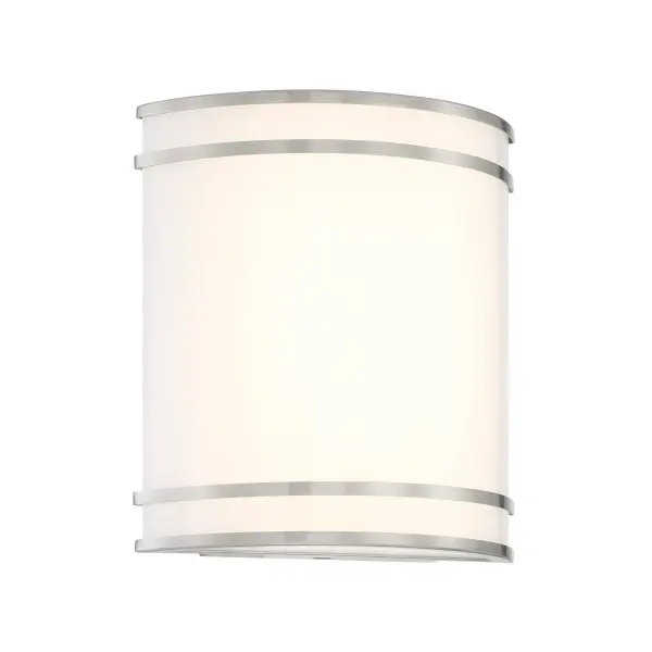 LED Wall Sconce in Brushed Nickel Finish - alternate view